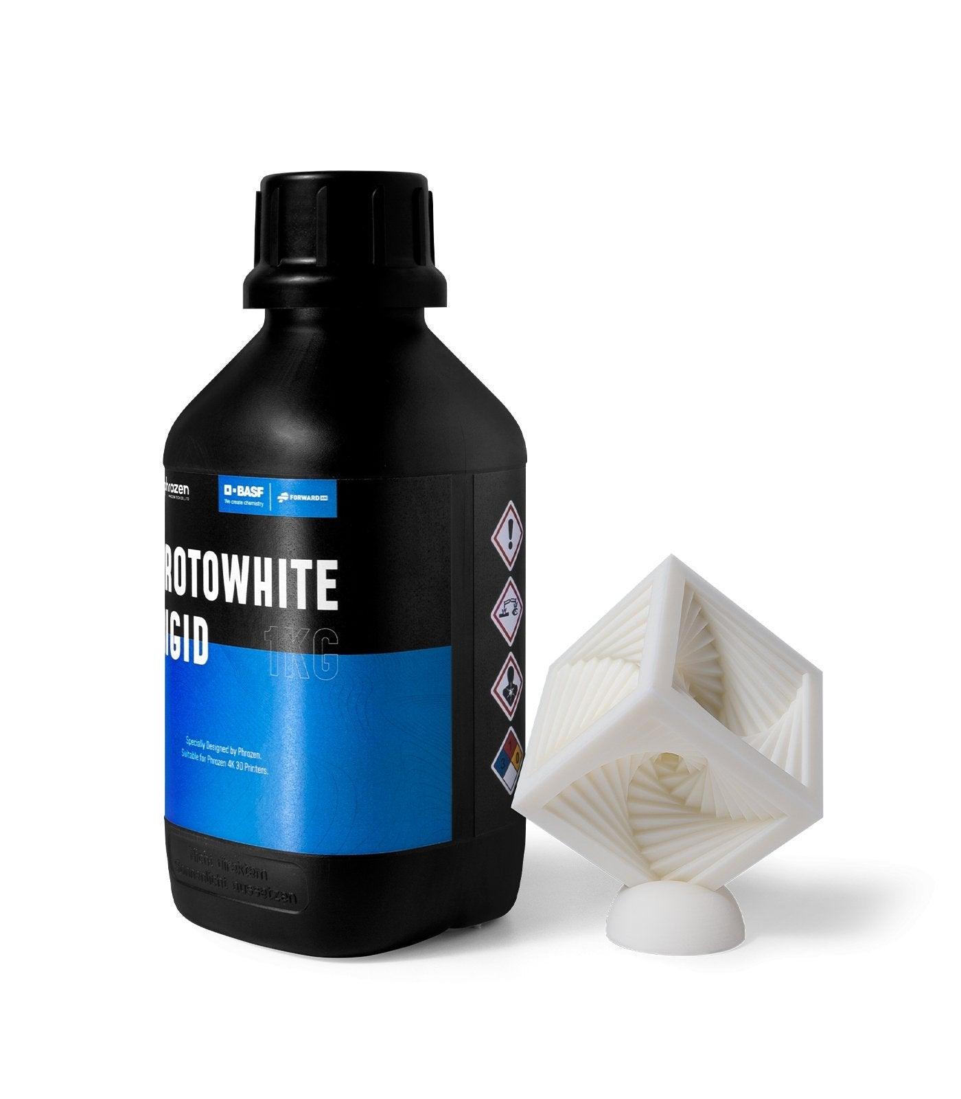 Phrozen BASF Protowhite Rigid Resin 1kg for LCD 3d printer phrozen mini 8k mega 8k - Antinsky3d