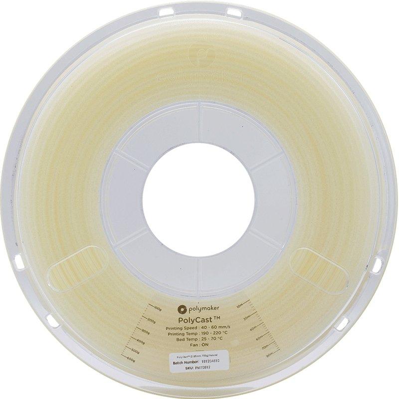Polymaker PolyCast Filament 1.75mm 750g for Casting - 3D Printer Filament - Antinsky3d