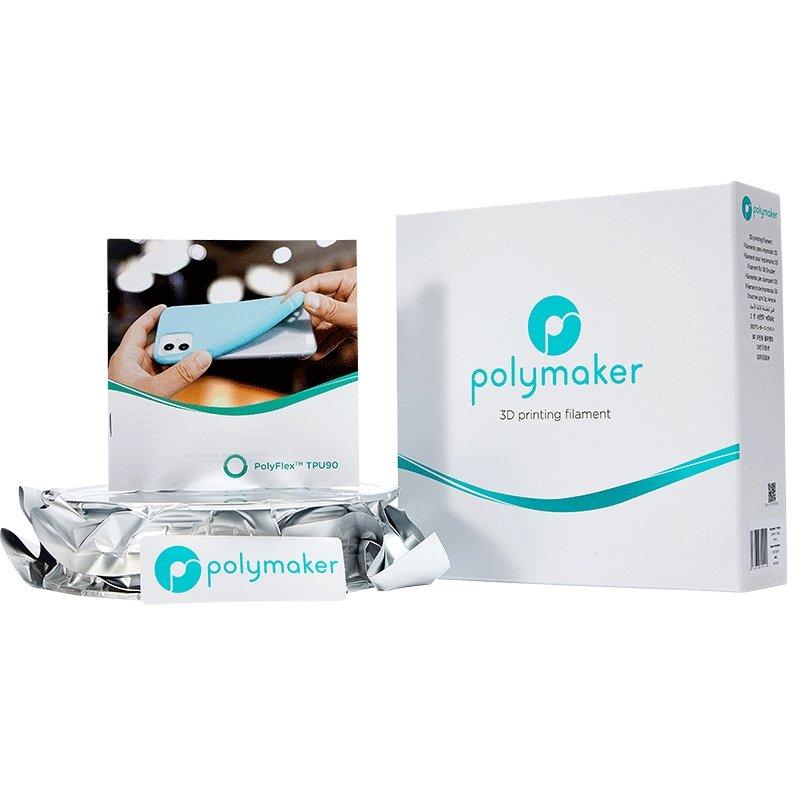 Polymaker PolyFlex TPU 90A Flexible Filament 1.75mm 0.75kg 3D Filament TPU - Antinsky3d
