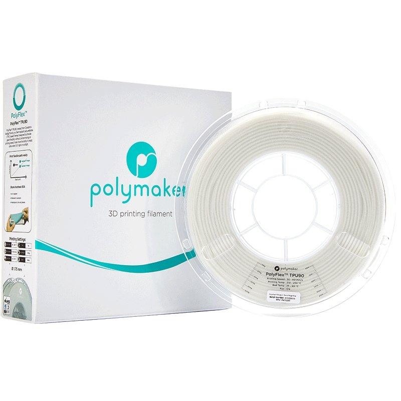 Polymaker PolyFlex TPU 90A Flexible Filament 1.75mm 0.75kg 3D Filament TPU - Antinsky3d