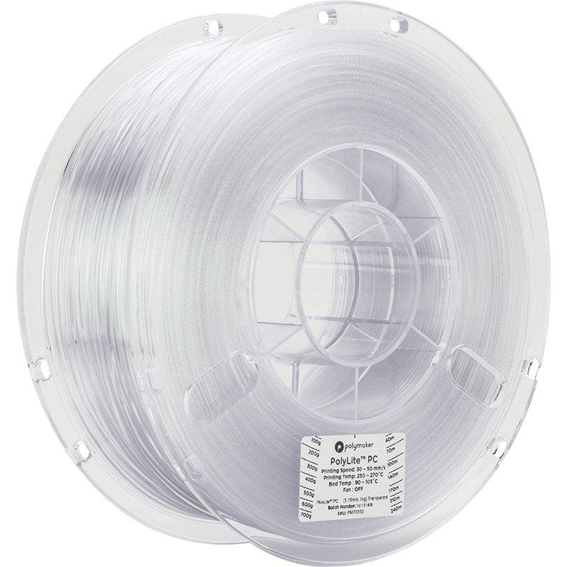 Polymaker PolyLite PC Filament 1.75mm 1kg Spool Polycarbonate Filament Strong Tough and Heat Resistant - Antinsky3d