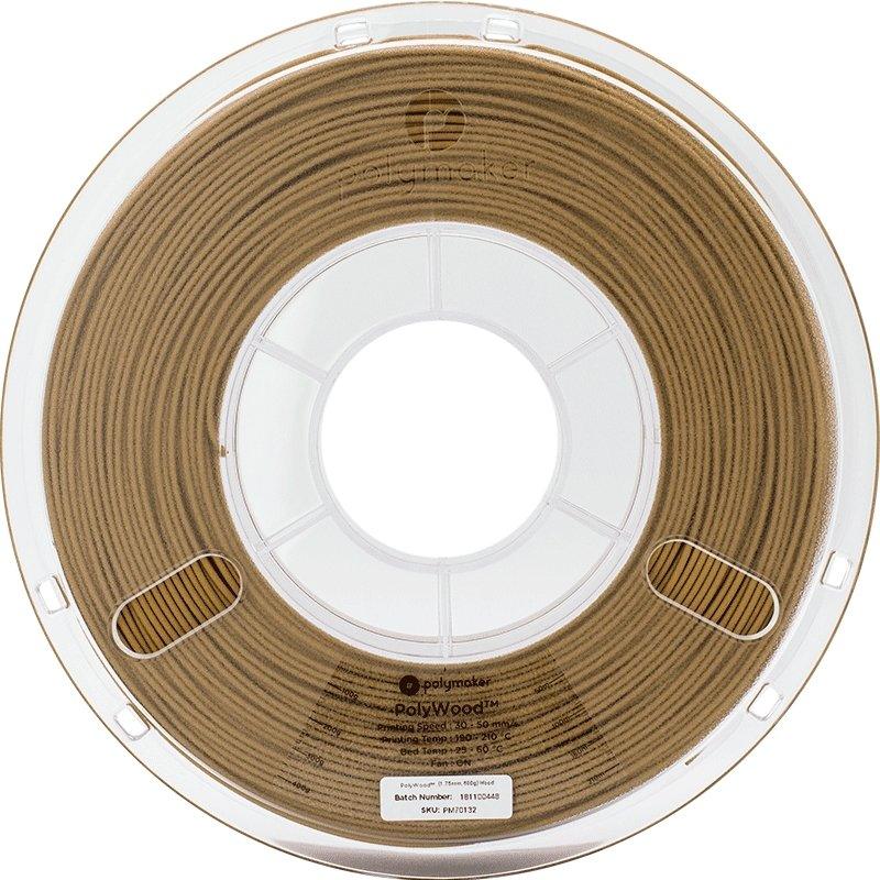 Polymaker polywood wood 3d printer filament 1.75mm 0.6kg wood color - Antinsky3d