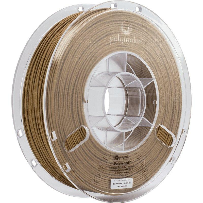 Polymaker polywood wood 3d printer filament 1.75mm 0.6kg wood color - Antinsky3d