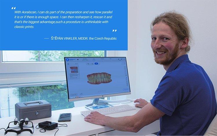 Shining Aoralscan 3 dental 3D scanner oral scanner handheld intraoral scanner - Antinsky3d