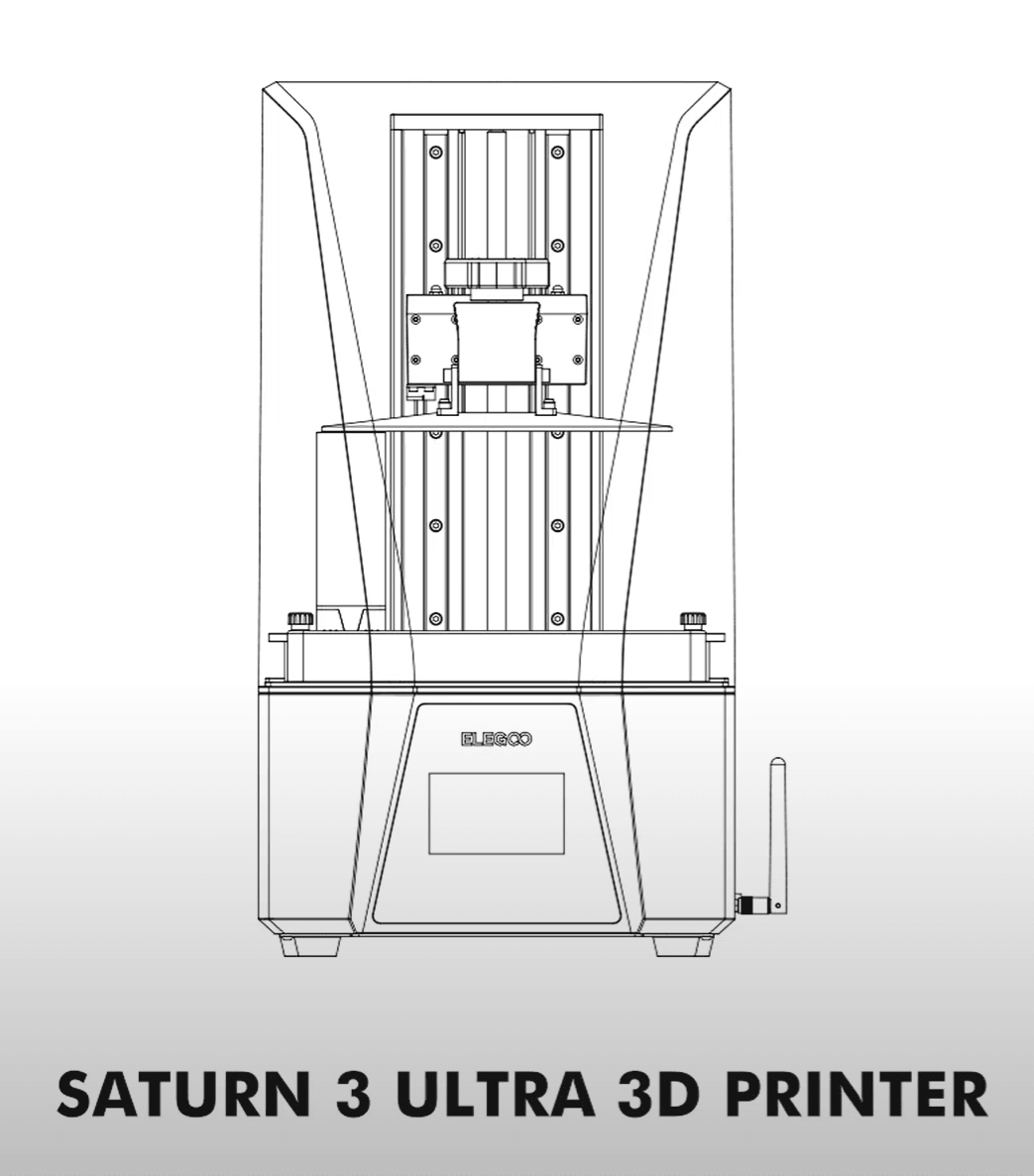 ELEGOO Saturn 3U Replacement Limit switch (official reprint) - Antinsky3d