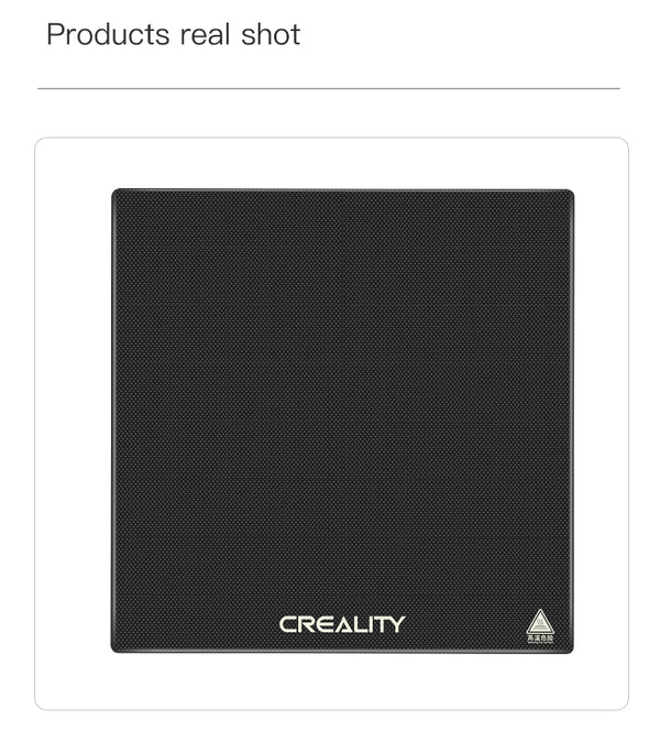 Creality CR-10 Smart Carborundum Glass Platform 310×315×4mm 4004090065