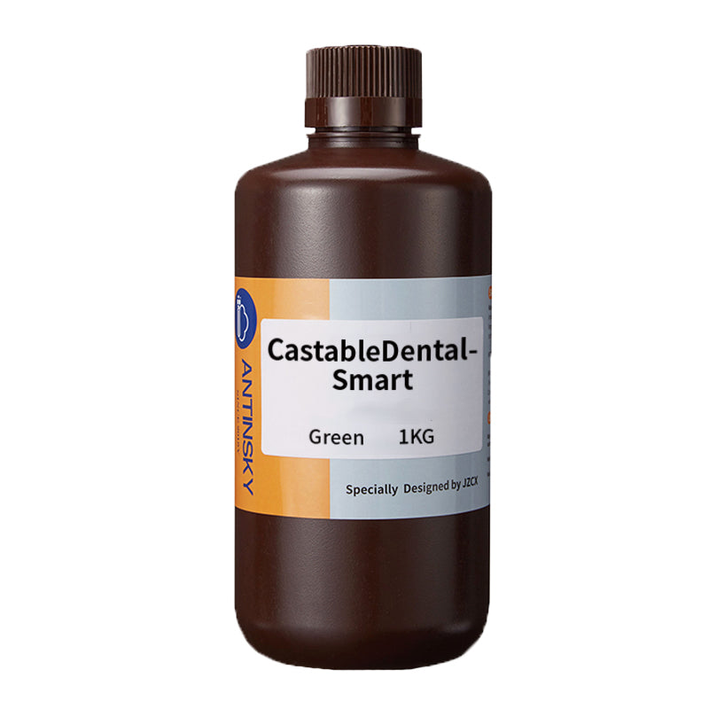 Antinsky Castable Dental smart resin for DLP LCD resin 3d printer 405nm 1kg Green