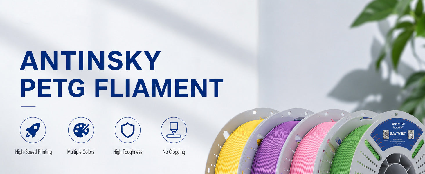 ANTINSKY PETG 3D Filament 1KG