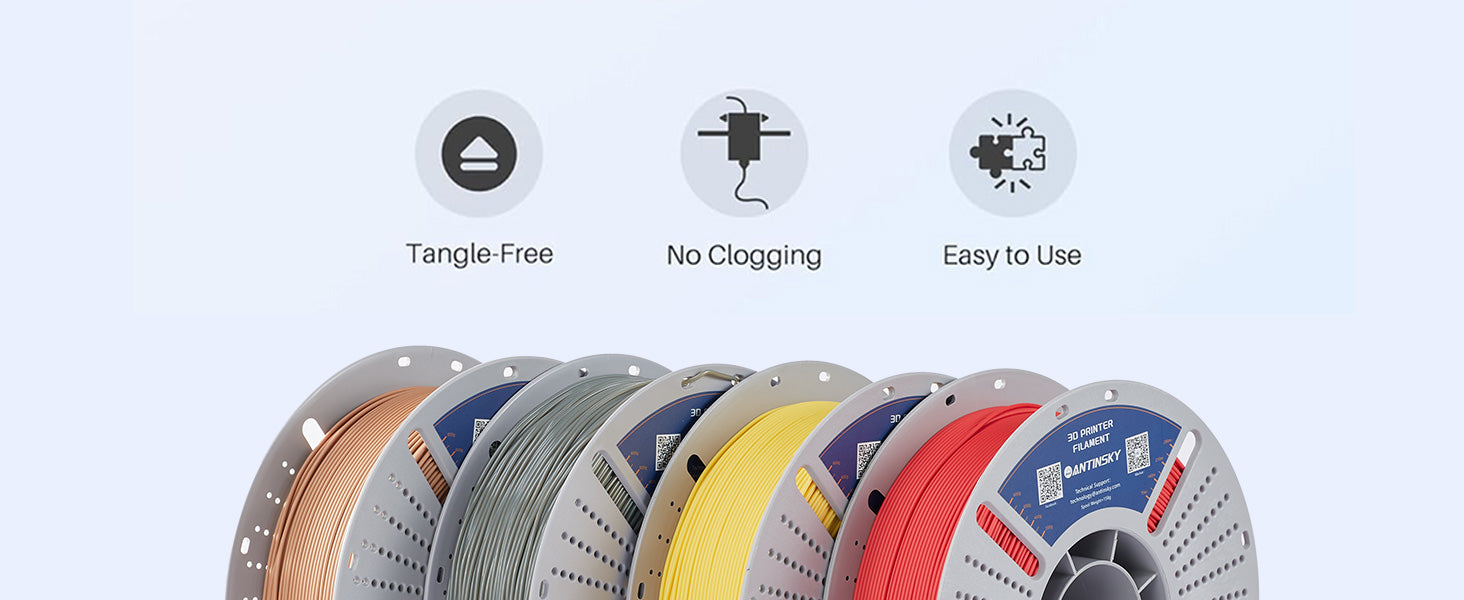 ANTINSKY PETG 3D Filament 1KG