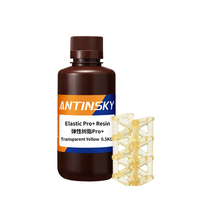 ANTINSKY Elastic Pro+ Resin Transparent Yellow 0.5KG