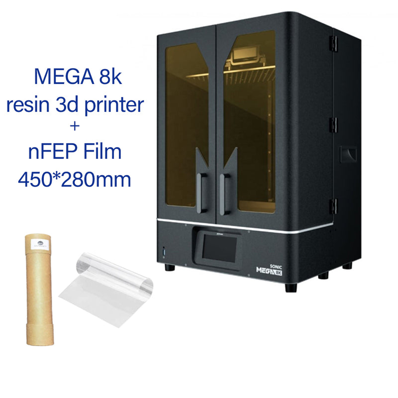 Phrozen MEGA 8k resin 3d printer and Antinsky A3 PFA nFEP Film 450*280mm 1pcs
