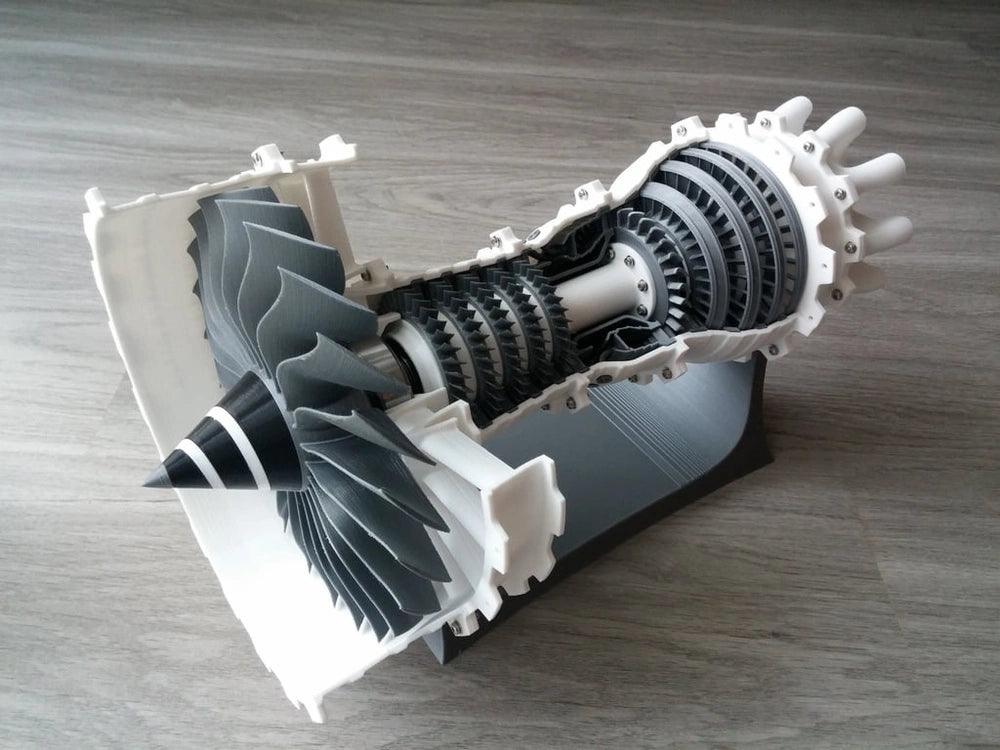 Bambu Lab Jet Engine Model Components Kit 006 - Antinsky3d