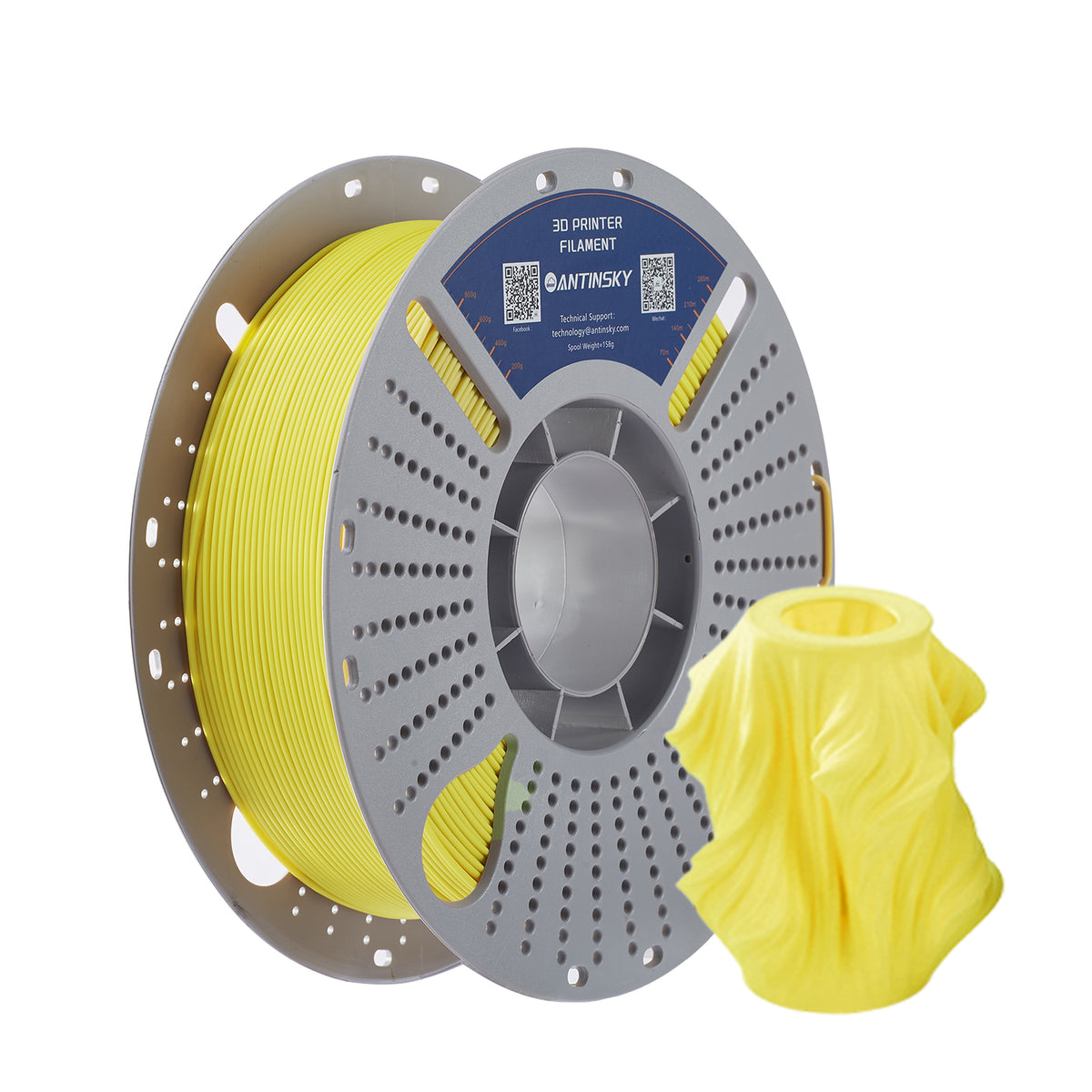 ANTINSKY PLA+ Filamento per stampa 3D 1KG