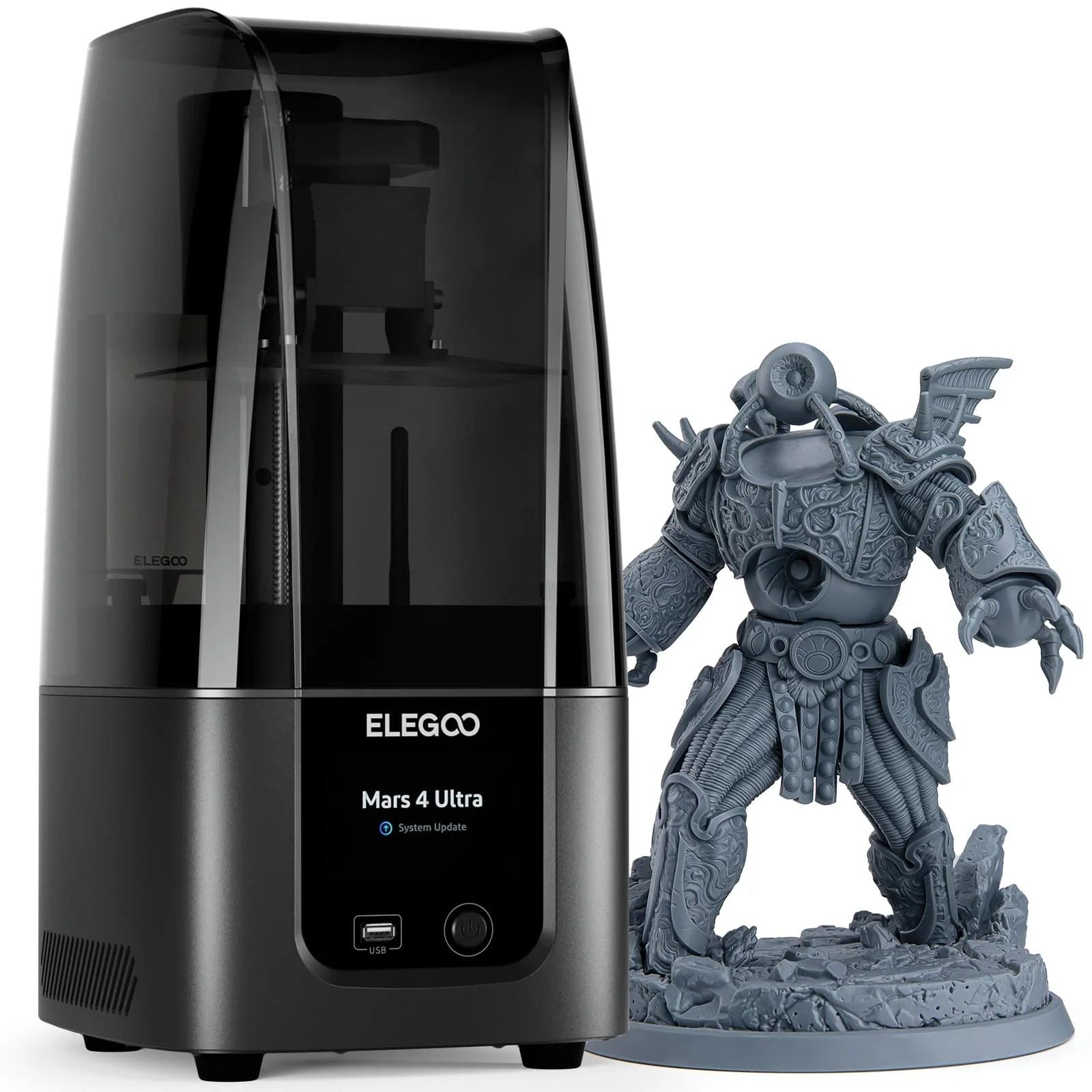 ELEGOO mars 4 ultra msla resin 3d printer with 9k 153.36x77.76x165 mm - Antinsky3d