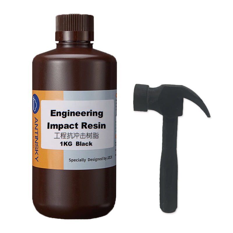 Antinky Engineering Impact Resin 1 kg (Black) High Toughness/Impact Resistance/Not Easily Broken