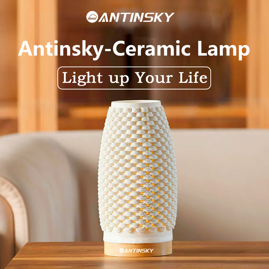 ANTINSKY Ceramic Lamp