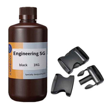 Antinsky Engineering SG Resin Black 1kg Engineering Resin for resin 3D Printer LCD 3d printer
