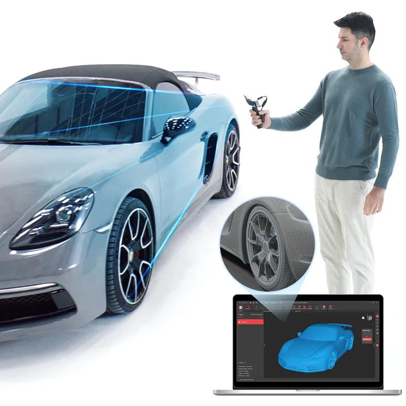 [Free 100 special marking points for 3D scanner]Revopoint RANGE 2 3D Scanner: Fast and Powerful Large Object 3D Scanning - Antinsky3d