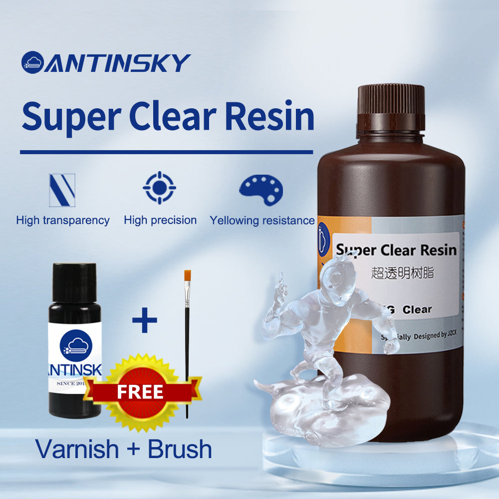 ANTINSKY Super Clear Resin 1kg