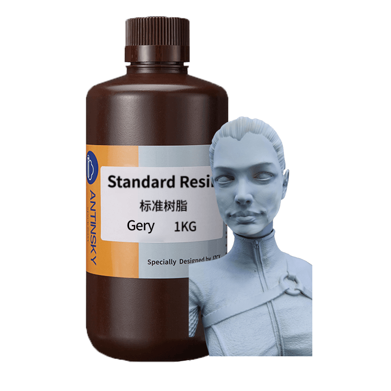 Antinsky ECO Standard Resin 1KG White with High precision and excellent performance for 3D Printing resin