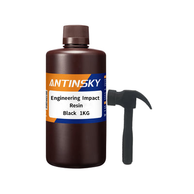 ANTINSKY Engineering Impact Resin Black 1KG
