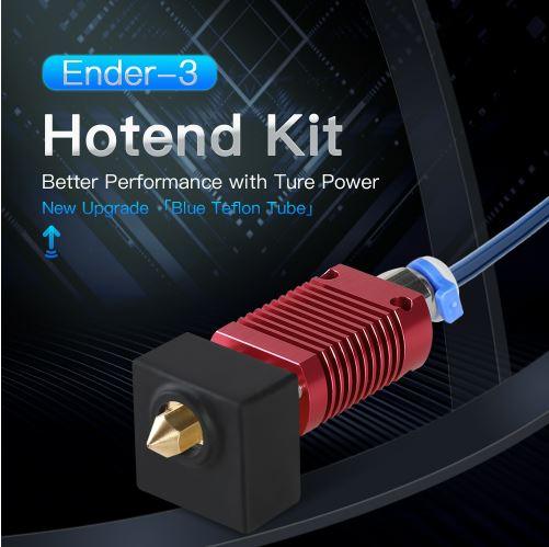 Creality Ender-3 Hotend Kit(Blue Teflon Tube ) 4001030038 - Antinsky3d