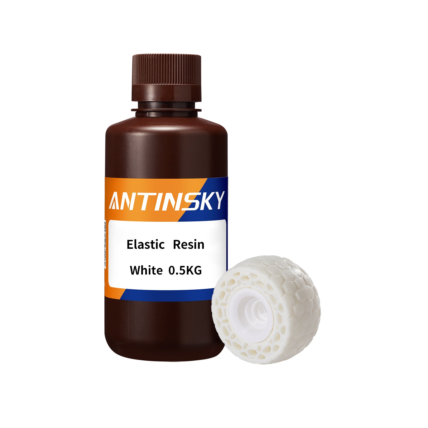 ANTINSKY Résine élastique Blanche 0.5KG