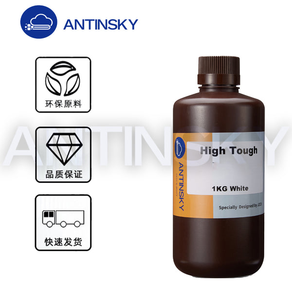 Antinsky High Tough UV Resin with 405nm and Low Shrinkage for LCD DLP 3D printer Resin Engineering