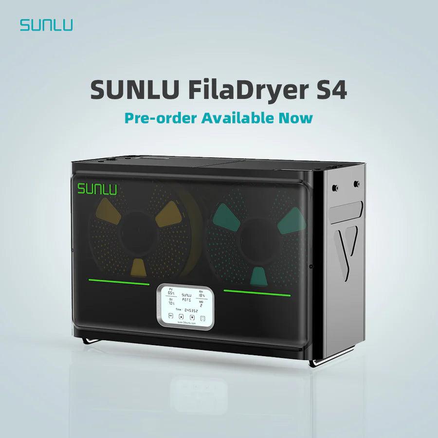 [In Stock Now] SUNLU FilaDryer S4, Fit Four Spools at a Time - Antinsky3d