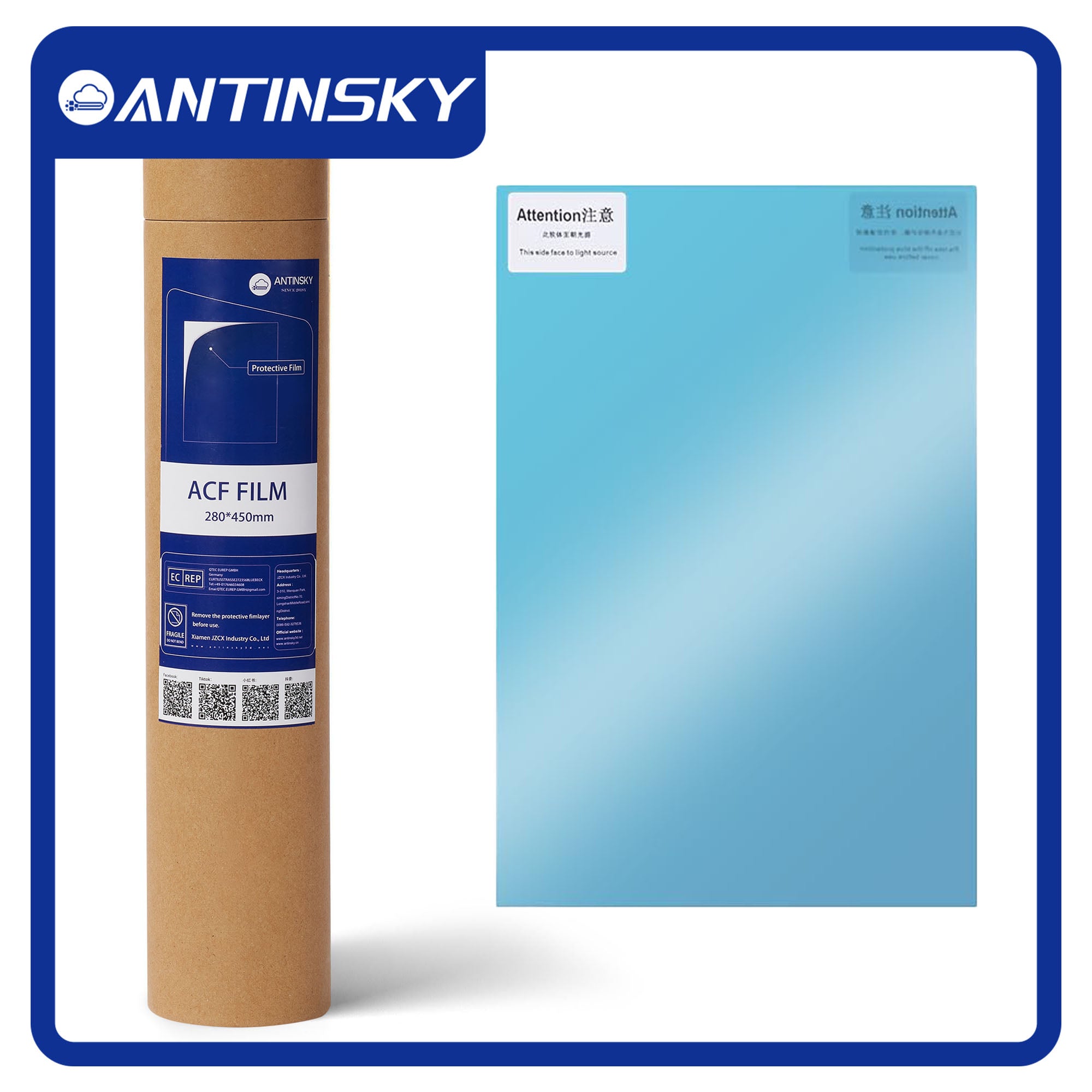 ANTINSKY ACF Film 280 * 450mm