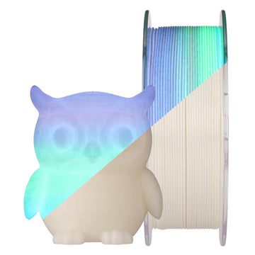 ANTINSKY PLA Filament 3D Lumineux Multicolore 1,75mm 1KG