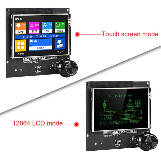 BIQU BTT TFT35-E3 V3.0 Display Touch Screen Two Working Modes - Antinsky3d