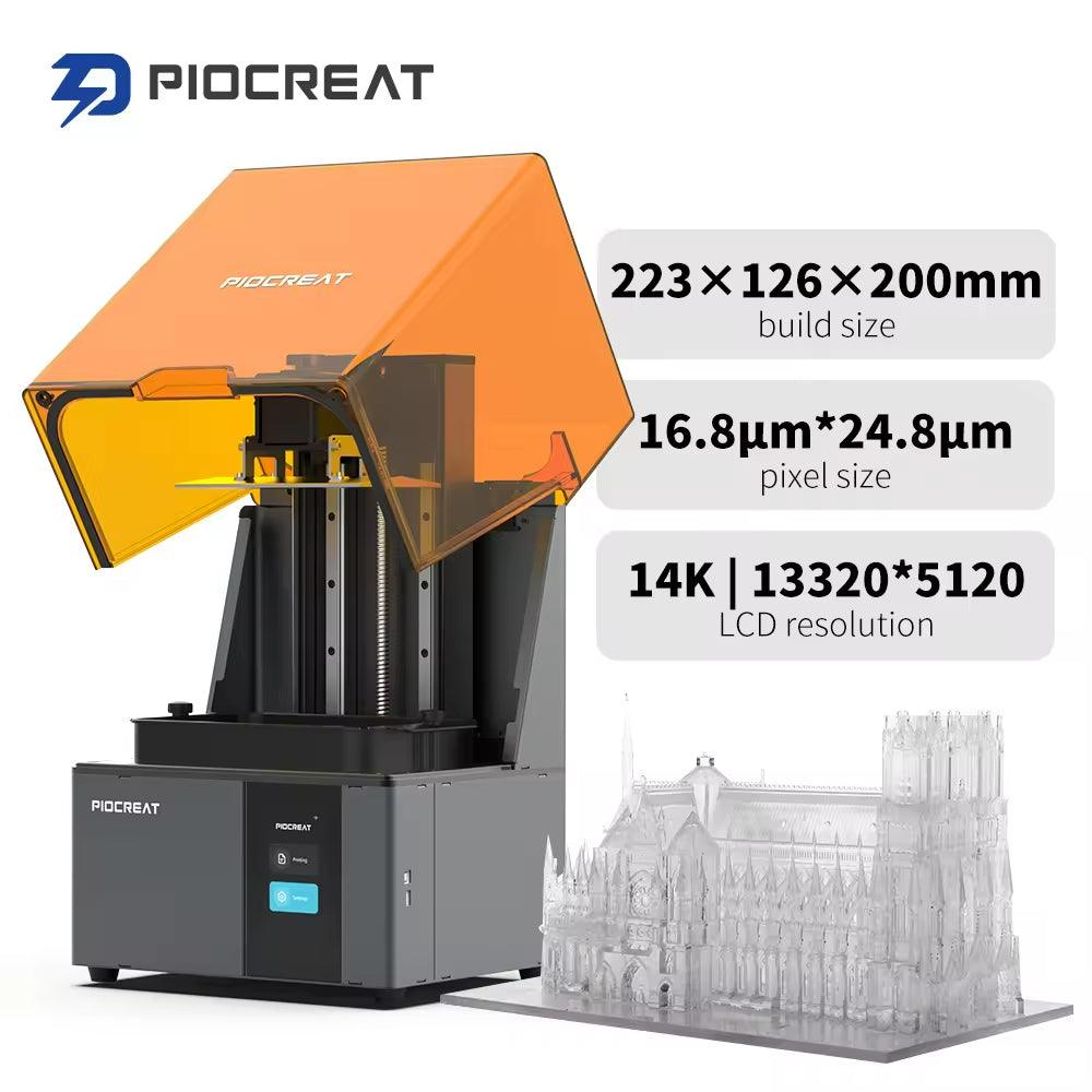 PioCreat C01 14K Resolution 10.1" LCD Screen Professional 3D Resin Printer For Jewelry High Precision 3D Wax Printing Machine