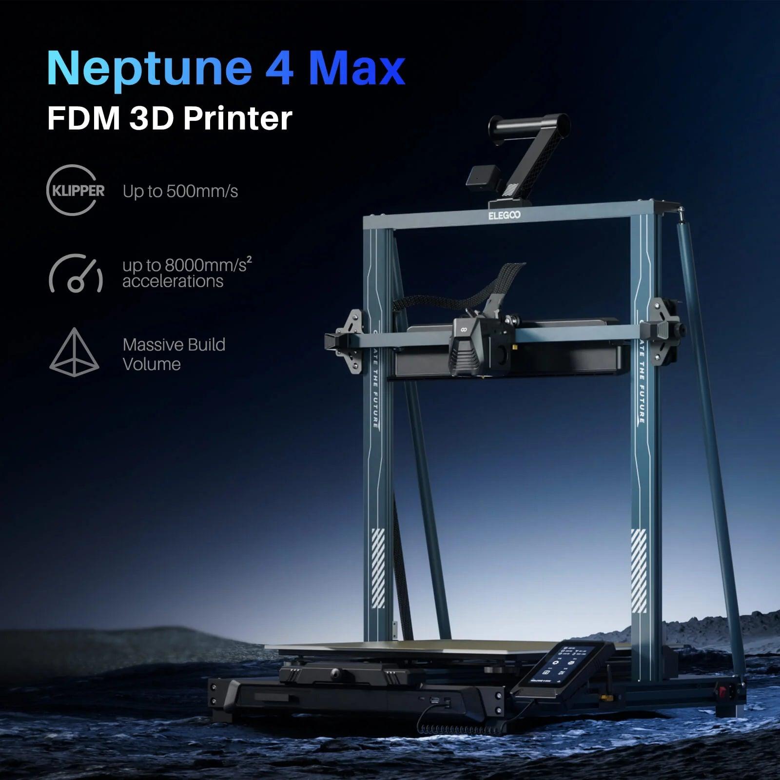 ELEGOO Neptune 4 Max FDM 3D Printer DIY with Printing Size 420x420x480mm for FDM 3d Printer - Antinsky3d