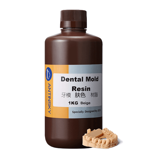 Antinsky Dental mold resin Dental Model for DLP LCD resin 3d printer 405nm 1kg High precision and low shrinkage High Temperature