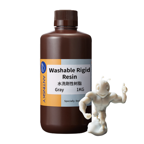 Antinsky Washable Rigid 8k resin for DLP LCD resin 3d printer 405nm 1kg High precision and low shrinkage