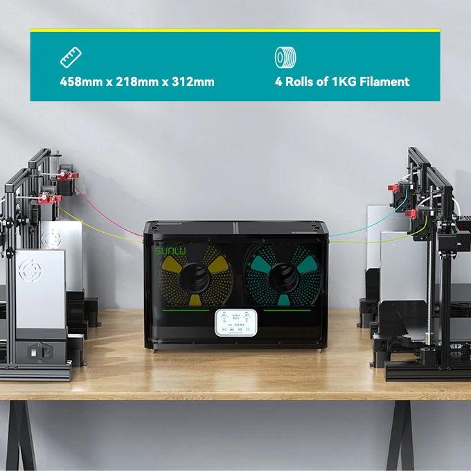 [In Stock Now] SUNLU FilaDryer S4, Fit Four Spools at a Time - Antinsky3d