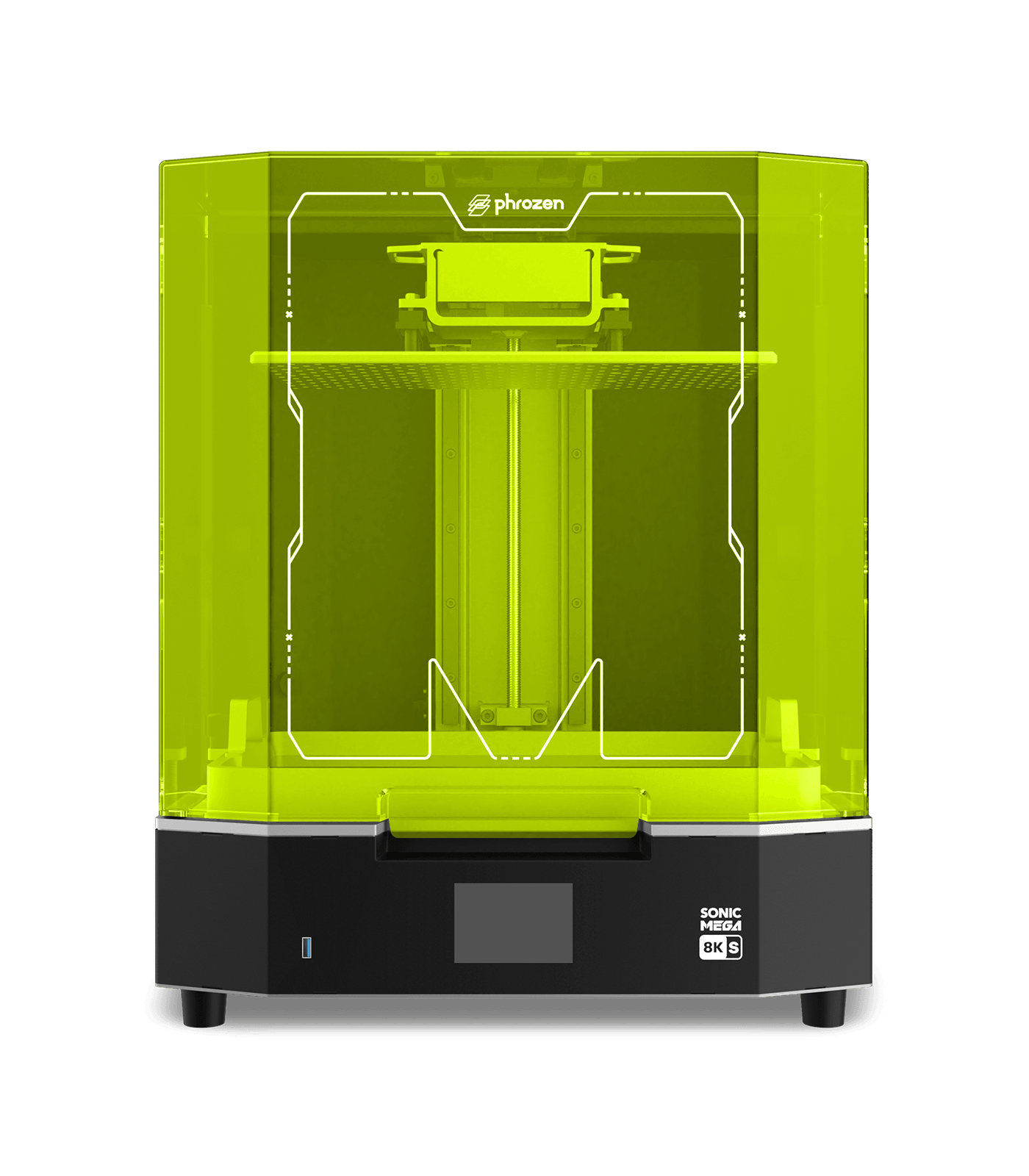 Phrozen Mega 8K S LCD resin 3D printer 330 x 185 x 300mm - Antinsky3d