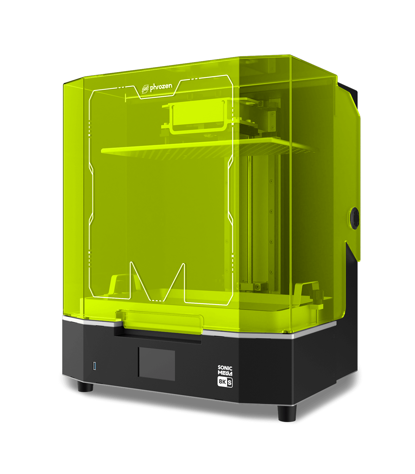 Phrozen Mega 8K S LCD resin 3D printer 330 x 185 x 300mm - Antinsky3d