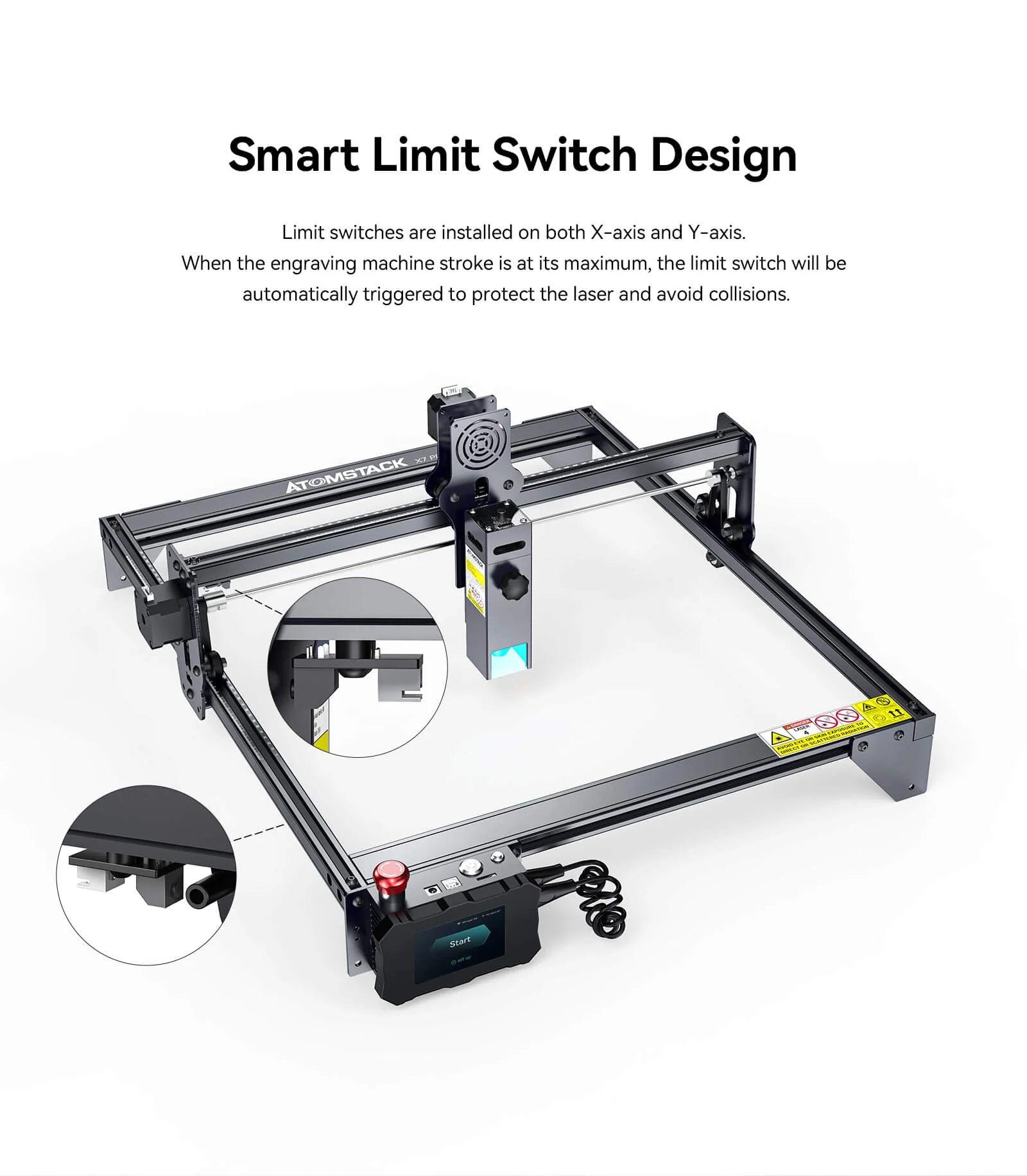 Atomstack X7 Pro 50W Flagship Dual-Laser Cutter & Engraving Machine - Antinsky3d