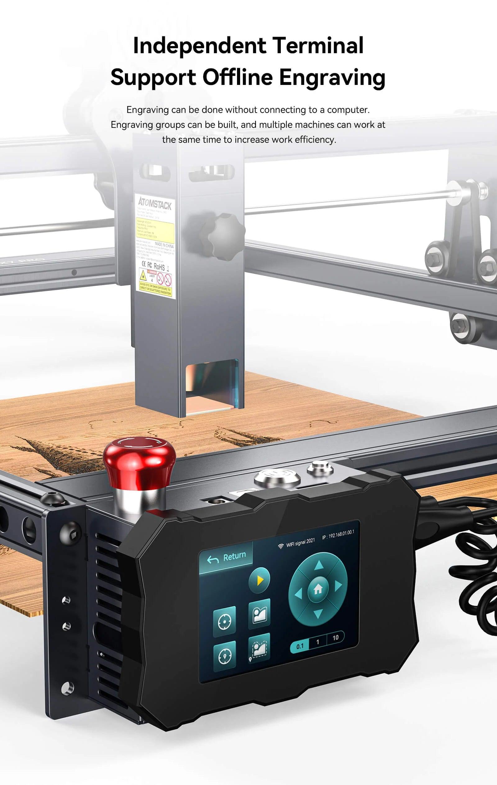 Atomstack X7 Pro 50W Flagship Dual-Laser Cutter & Engraving Machine - Antinsky3d