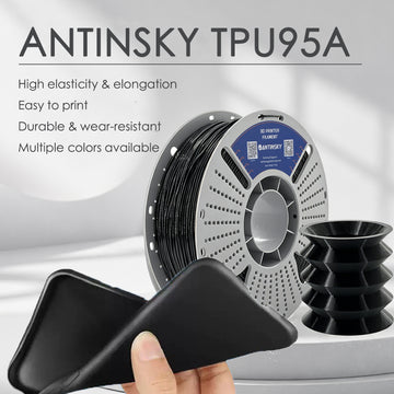 ANTINSKY TPU 95A 3D Filament 1KG