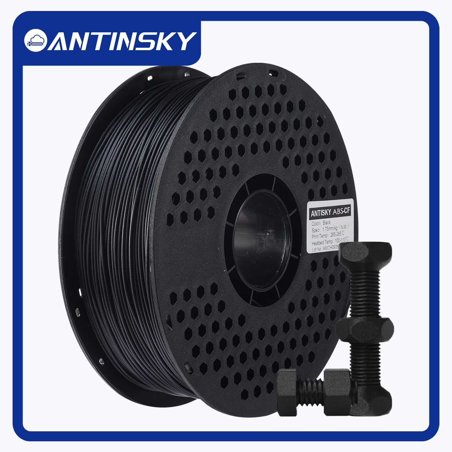 ANTINSKY ABS-CF 3D Filament 1KG