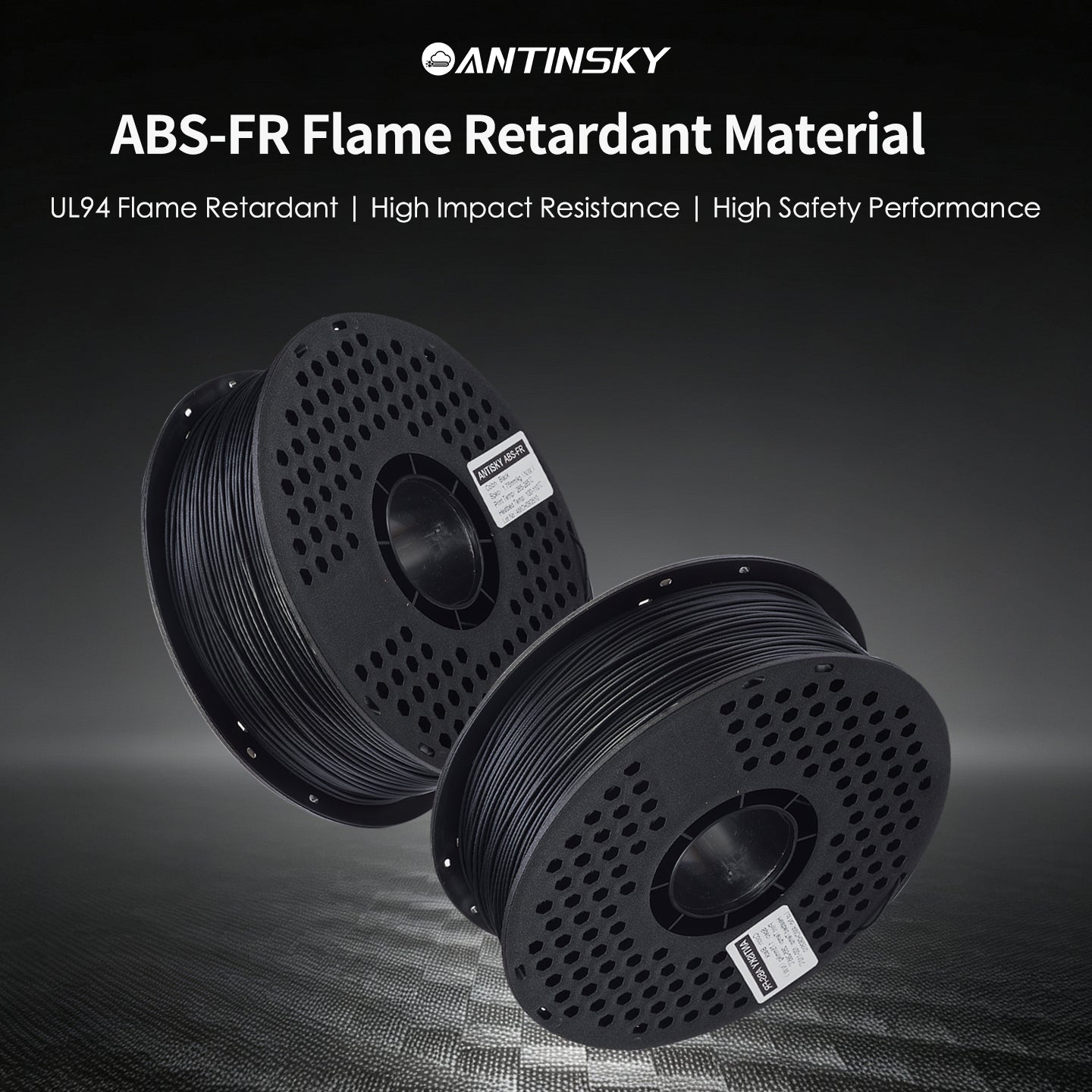 ANTINSKY ABS-FR 3D Filament 1KG