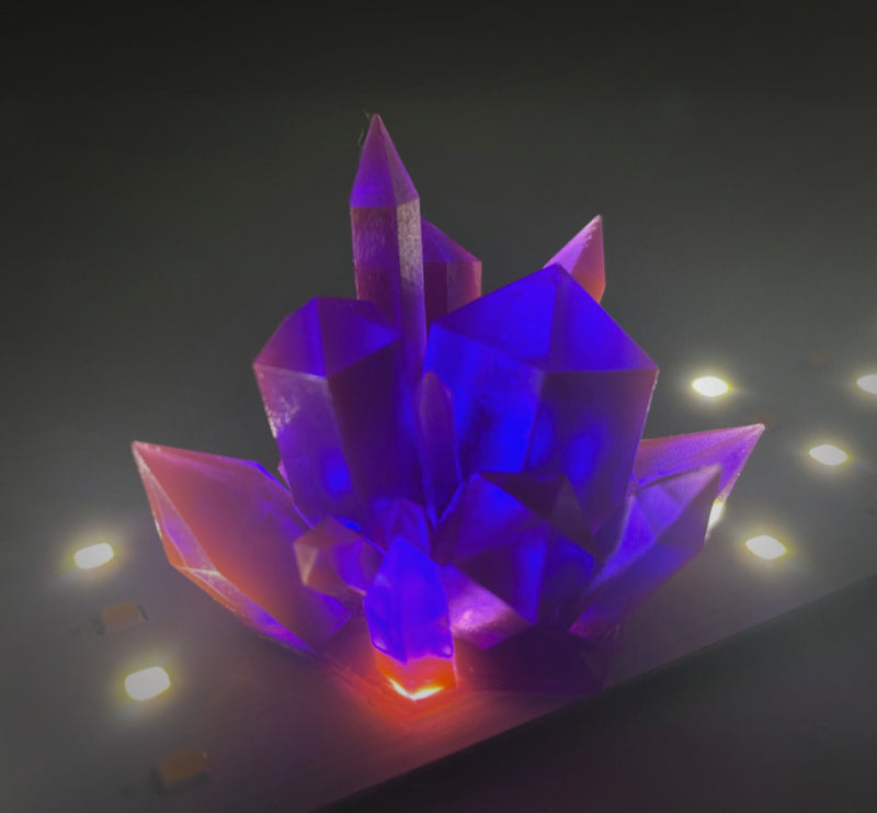 Antinsky Crystal Bicolor Resin 1KG with High Speed Printing