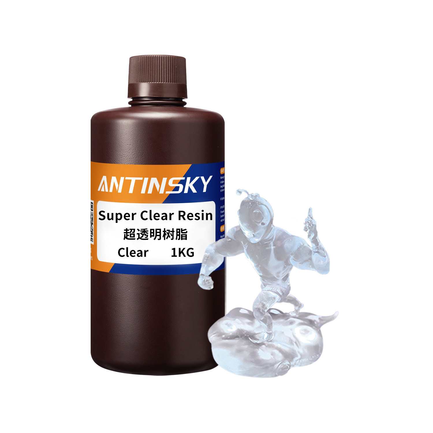 ANTINSKY Résine Super Claire 1KG
