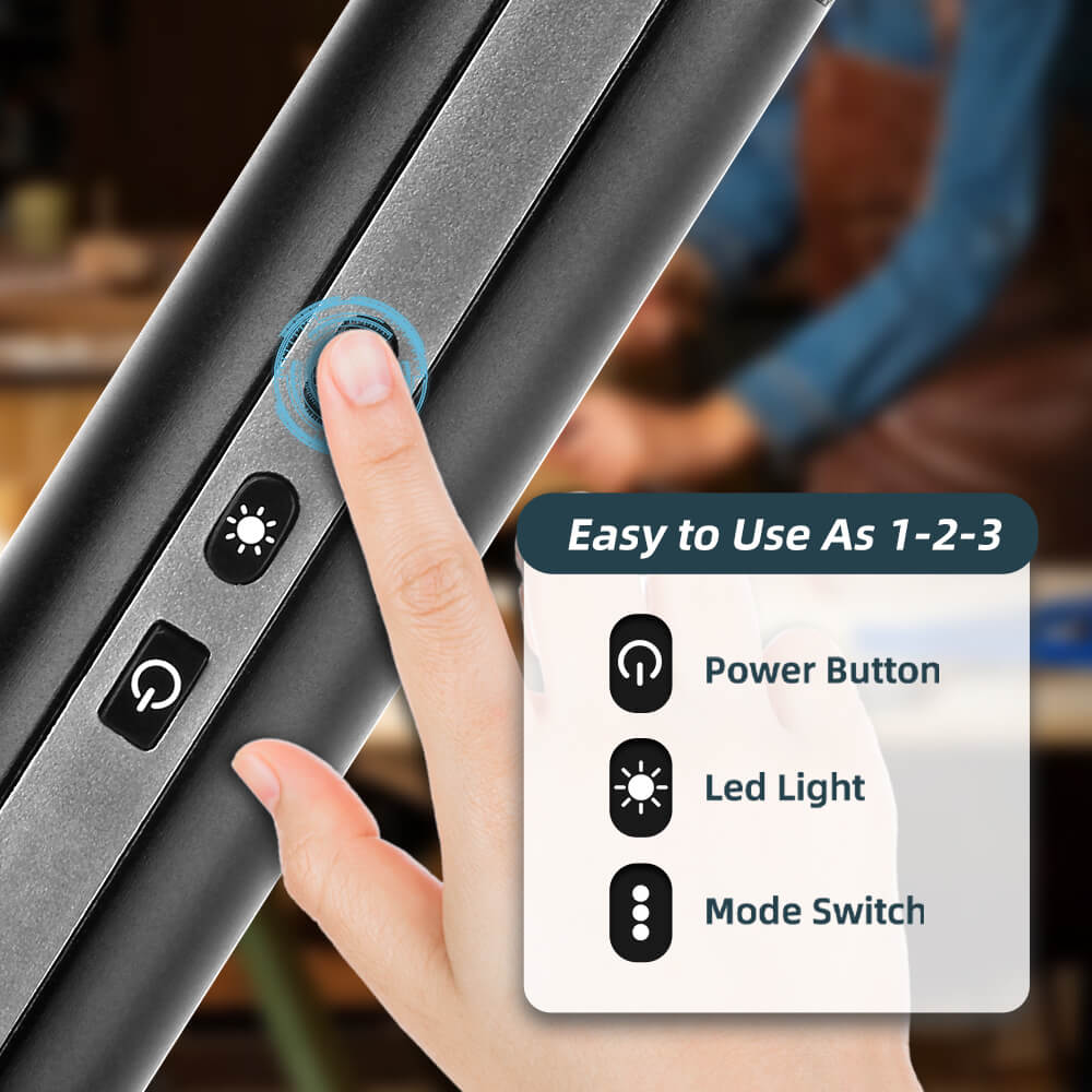 [Free shipping] Hanboost C1 30W Ultrasonic Cutter Knife 40kHz Wireless Handheld Tool for 3D Print Deburring DIY Cutting with Replaceable Blade Tool for PLA/Resin/ABS with Replaceable Blades & LED Light