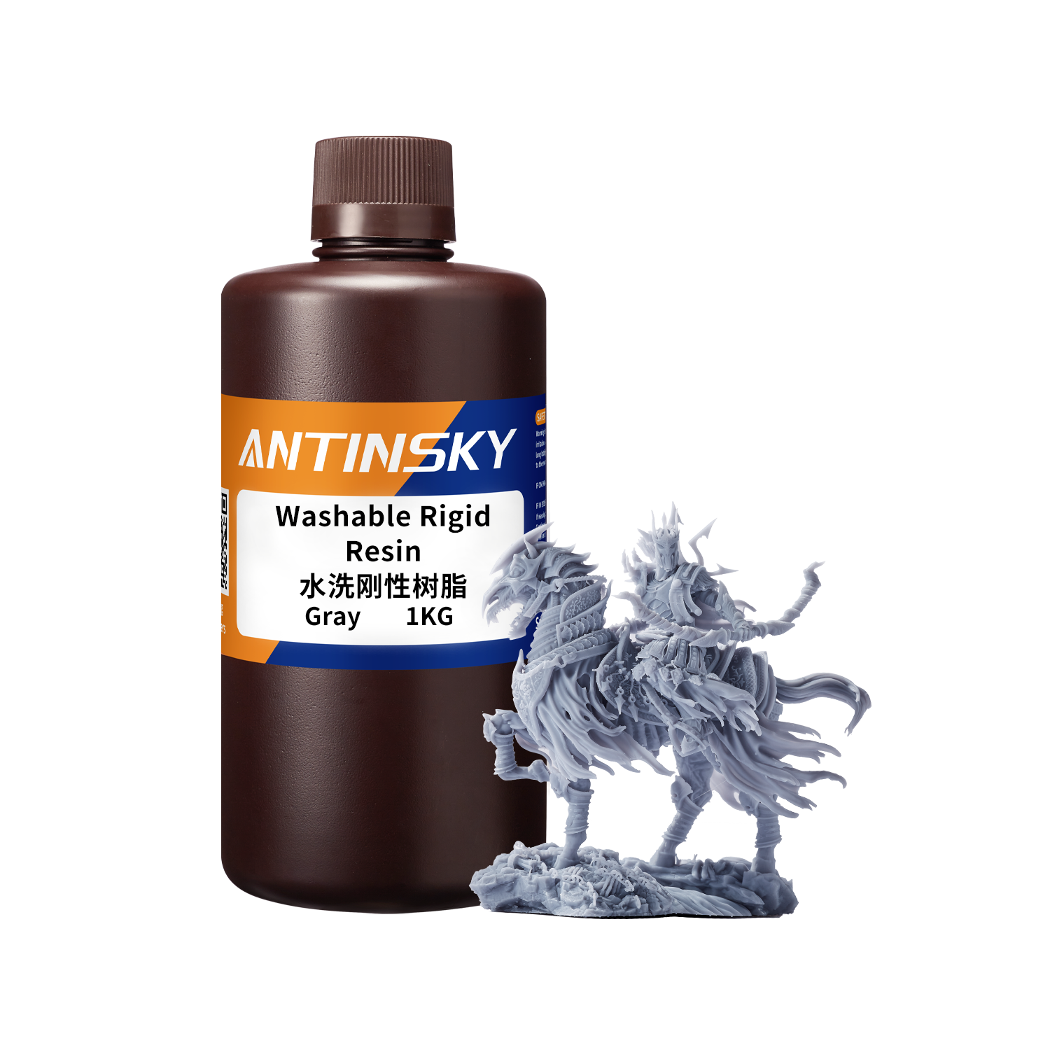 ANTINSKY Résine Rigide 8K Lavable 1KG