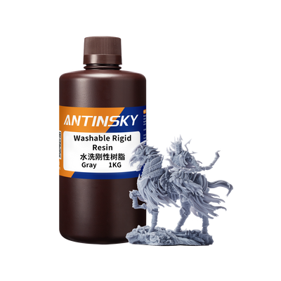 ANTINSKY Washable Rigid 8K Resin 1KG