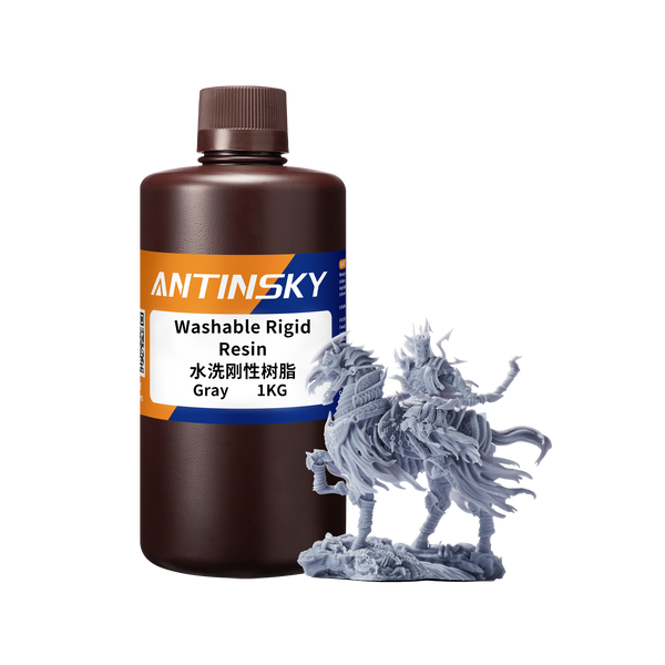 ANTINSKY Washable Rigid 8K Resin 1KG